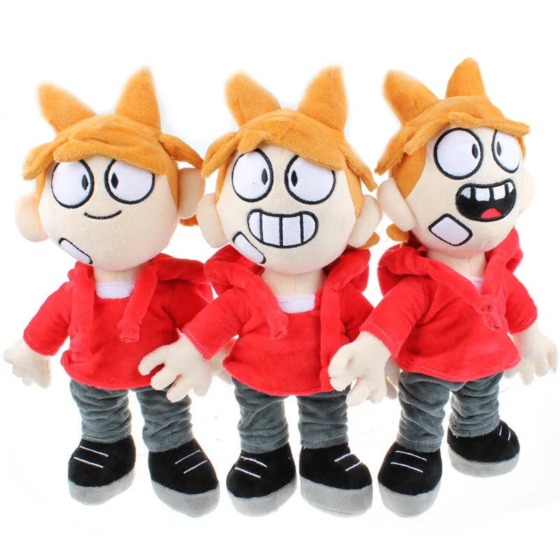 Brinquedo de peluche de 31 cm, boneco de peluche macio e fofinho do desenho animado Tord Larsson ideal para crianças