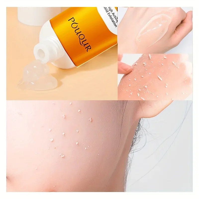 Gel Esfoliante Facial Peeling, Esfoliante Facial Hidratante, Iluminador, Nutritivo e Reparador, Creme Facial Pele e Beleza