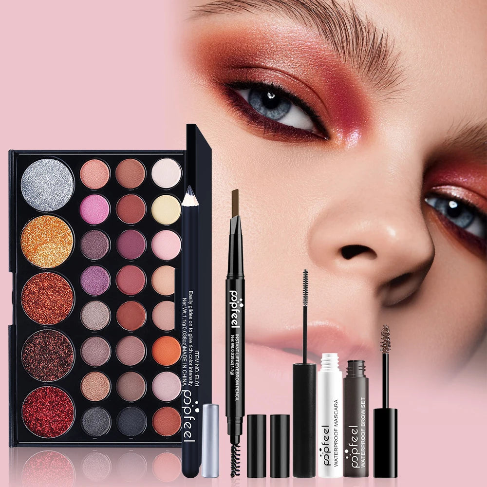 Kit de Maquilhagem Profissional Tudo-em-Um Popfeel