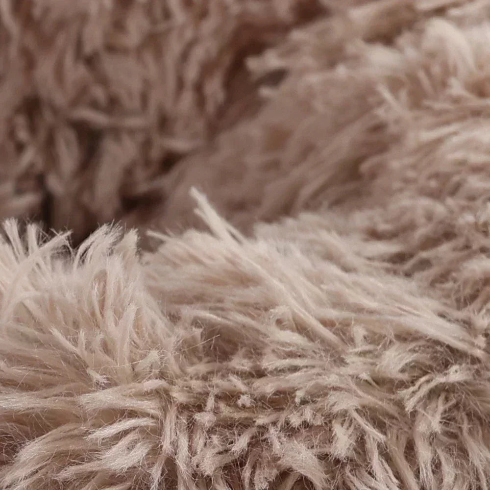 Cama super macia para cães,e para gatos, redonda, almofada, para animais de estimação