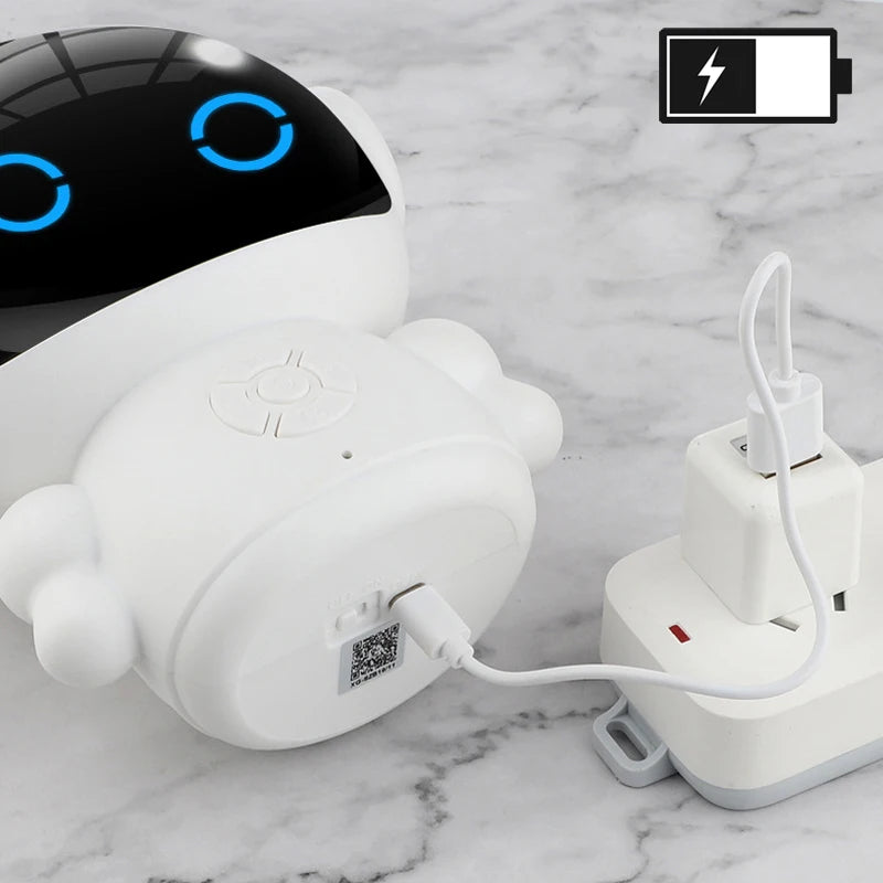 Robô Inteligente com IA, Wi-Fi, Brinquedo Educativo para Crianças, Reconhecimento de Fala e Aprendizagem Interativa por Voz