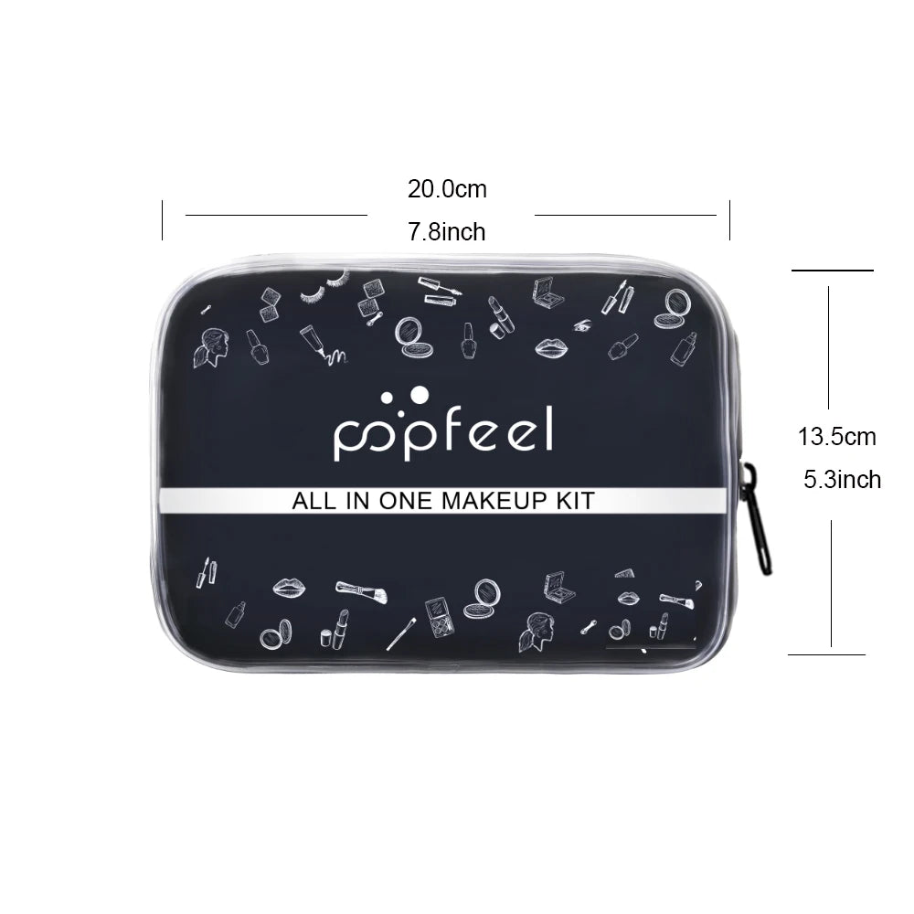 Kit de Maquilhagem Profissional Tudo-em-Um Popfeel