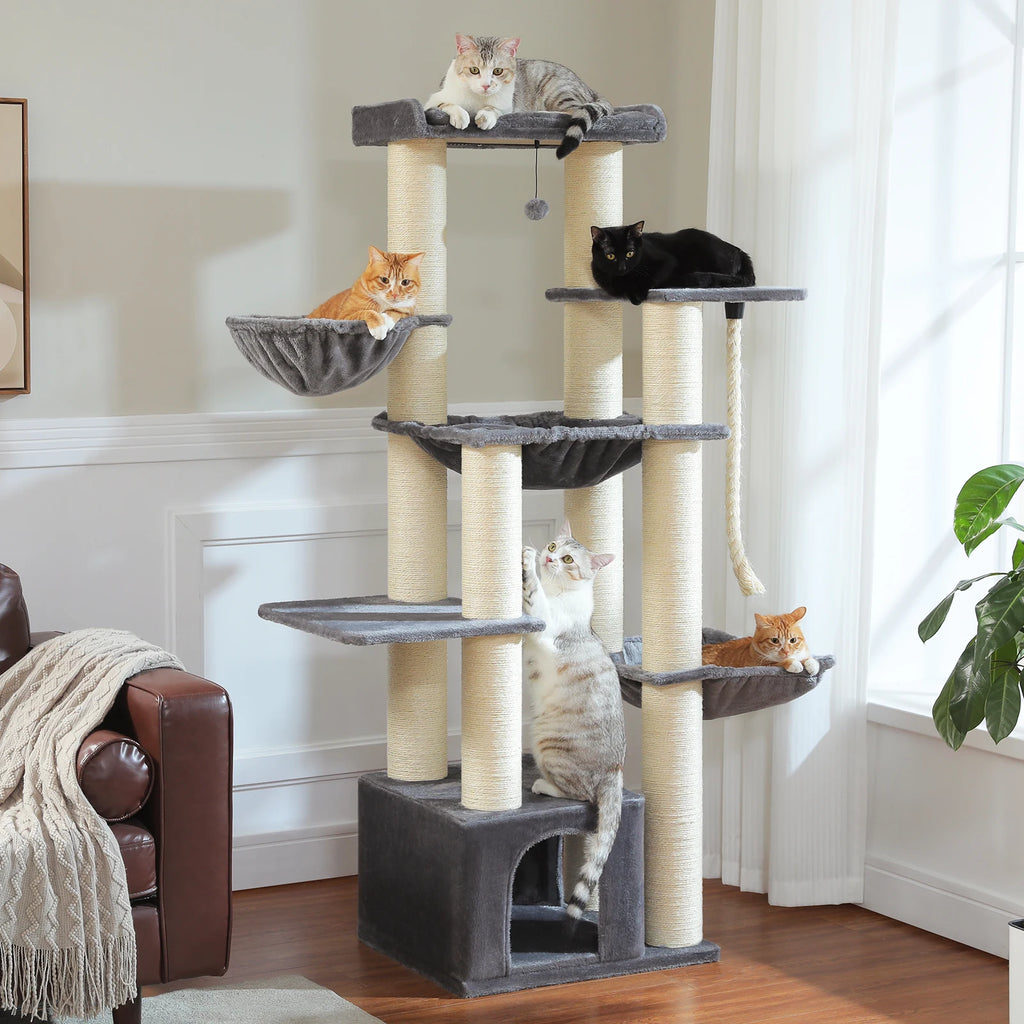 Árvore para Gatos Grandes e pequenos