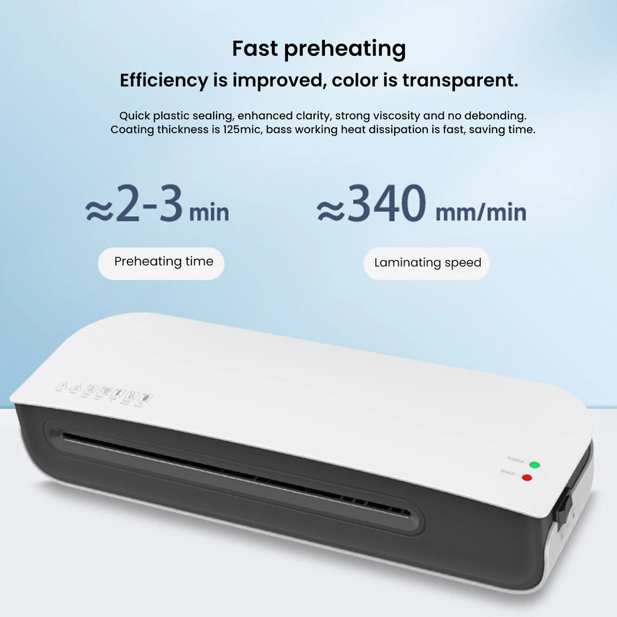 Plastificadora A4 – Quente e Fria | SL289

Plastificadora de secretária prática e rápida, ideal para proteger e conservar documentos, fotografias e outros materiais.

Características:

- Formato até A4
- Plastificação a quente e a frio
- Compatível com fo