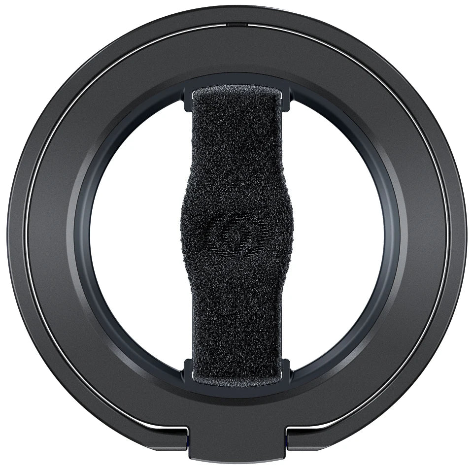 Suporte magnético para telemóvel com anel de fixação e íman para todos os tipos de telemóvel