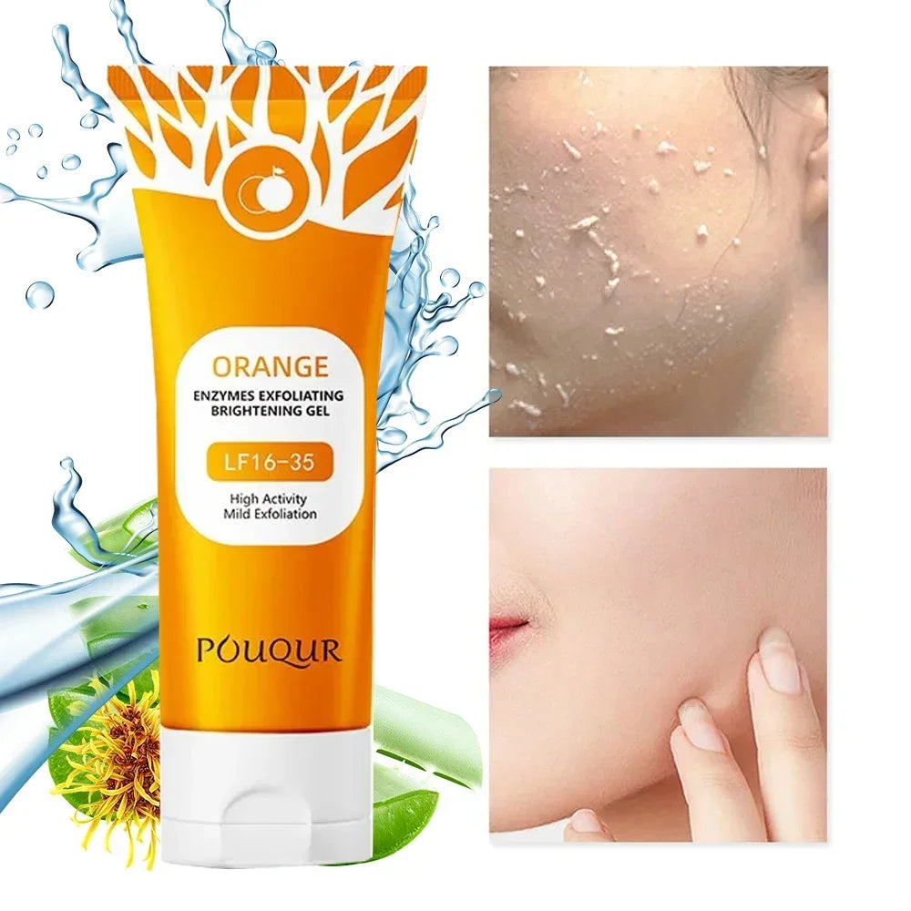 Gel Esfoliante Facial Peeling, Esfoliante Facial Hidratante, Iluminador, Nutritivo e Reparador, Creme Facial Pele e Beleza
