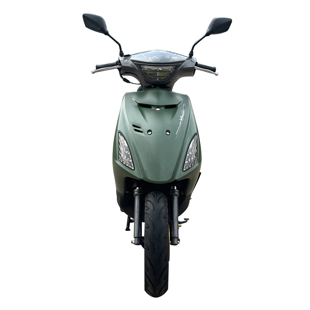 Scooter V180 SS Address, com design inovador, motor refrigerado a ar e homologada para utilização na via pública (V 150).
