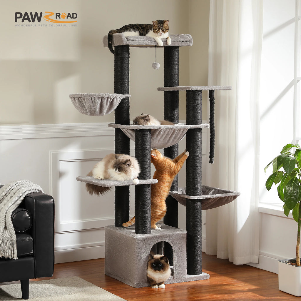 Árvore para Gatos Grandes e pequenos