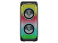 Techancy Altifalante Bluetooth Sem Fios  TH2637, Altifalante De 2*4 Polegadas, Som Estéreo Tws, Ritmos De Luz Led,